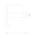 Novak Integrated LED Bar Pendant Ceiling Light Matt Black 3000-4000-6500K-14