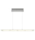 Novak 88cm Integrated LED Bar Pendant Ceiling Light Matt Nickel 3000-4000-6500K-3