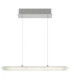 Novak 64cm Integrated LED Bar Pendant Ceiling Light Matt Nickel 3000-4000-6500K-3