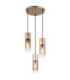 Annika Cluster Pendant Ceiling Light Matt Cappuccino Colour  3x E27-1