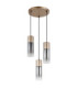 Annika Cluster Pendant Ceiling Light Matt Cappuccino Colour  3x E27-2