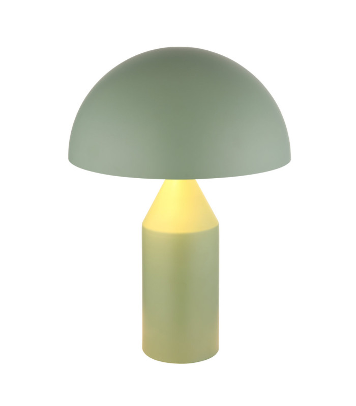 Atoma Table Lamp Matt Pale Green 2x E27-3