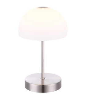 Snowflake Integrated LED Table Lamp Matt Nickel 3000K-1