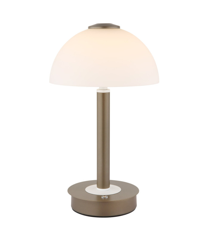 Uldin Integrated LED Table Lamp Matt Coffee Colour 3000K-8