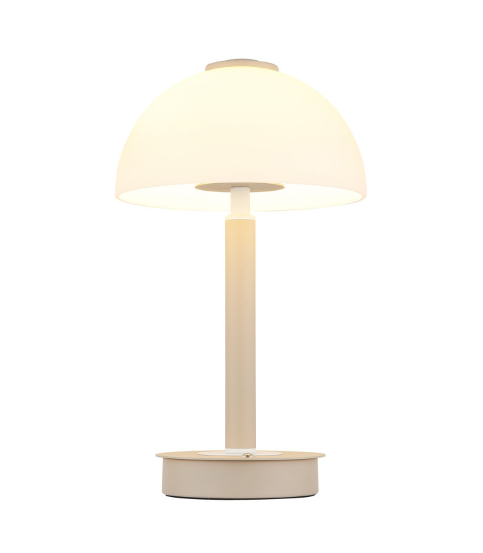 Uldin Integrated LED Table Lamp Matt Sand Colour 3000K-3