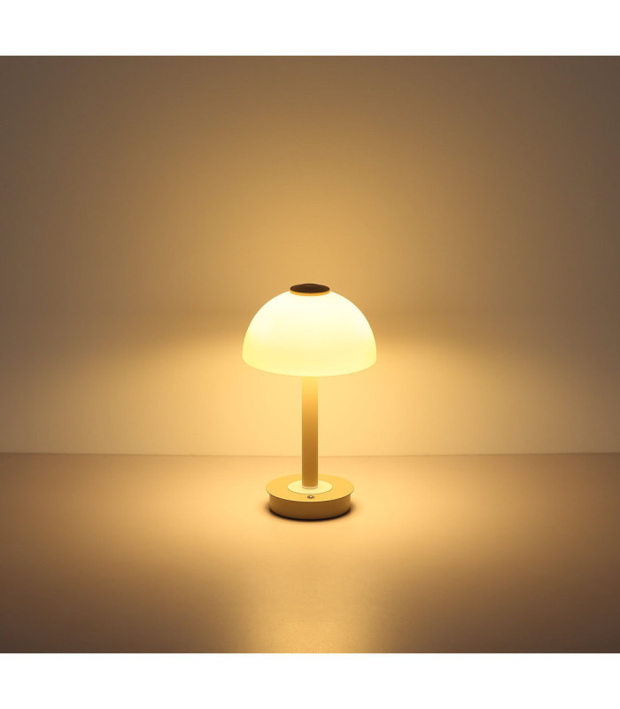 Uldin Integrated LED Table Lamp Matt Sand Colour 3000K-5