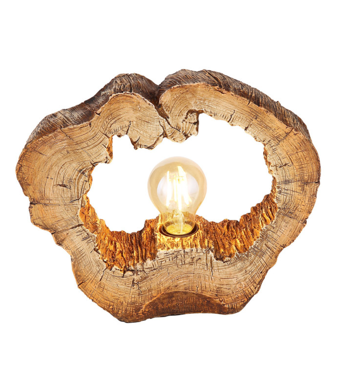 Vinzenz Table Lamp Wood Look 1x E27-3