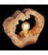 Vinzenz Table Lamp Wood Look 1x E27-5