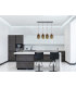 Narri Bar Pendant Ceiling Light Gold Colours 4x E27-3