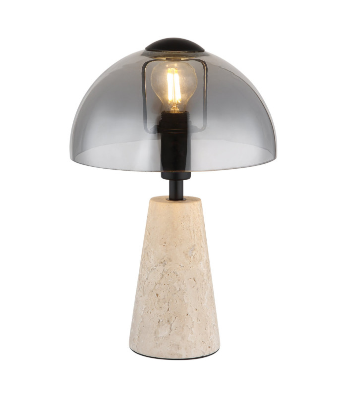 Lars Table Lamp Grey 1x E14-1