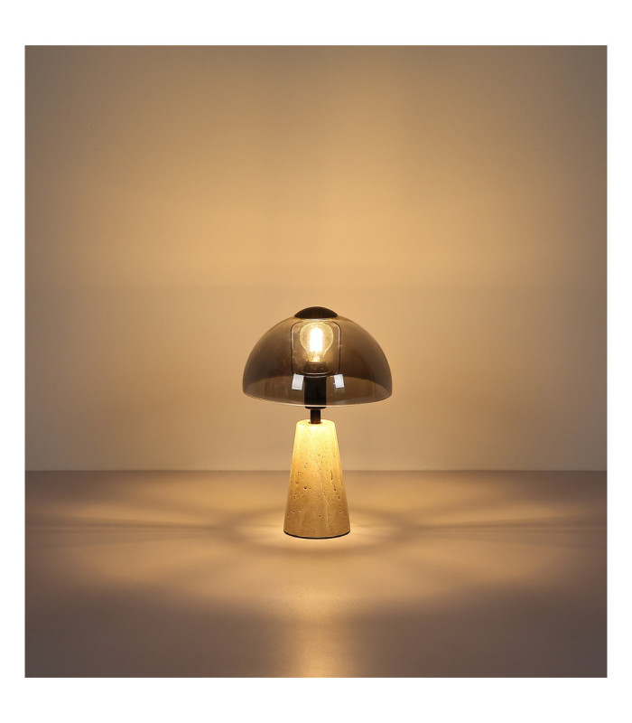 Lars Table Lamp Grey 1x E14-7