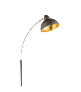 Anita Arc Floor Lamp Rust Colour  1x E27-1