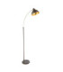 Anita Arc Floor Lamp Rust Colour  1x E27-2