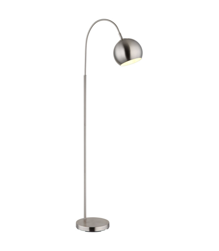 Benno Arc Floor Lamp Chrome 1x E27-1