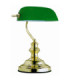 Antique II Bankers Table Lamp Brass Colour  1x E27-1