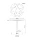 Bryon Integrated Led Table Lamp Matt Black 3000K-9