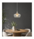 Arola Dome Pendant Ceiling Light Matt Sand Colour  1x E27-6