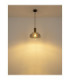Romy Dome Pendant Ceiling Light Matt Black 1x E27-4