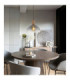 Romy Dome Pendant Ceiling Light Matt Black 1x E27-5