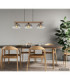 Romy Bar Pendant Ceiling Light Matt Black 3x E27-7