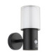 Compton Outdoor Modern Wall Lamp Matt Black 1x E27-2