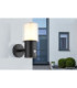 Compton Outdoor Modern Wall Lamp Matt Black 1x E27-9