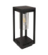 Candela Outdoor Pedestal Light Matt Black 1x E27-2
