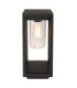 Candela Outdoor Pedestal Light Matt Black 1x E27-3