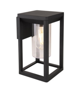 Candela Outdoor Wall Lantern Matt Black 1x E27-1