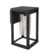 Candela Outdoor Wall Lantern Matt Black 1x E27-2