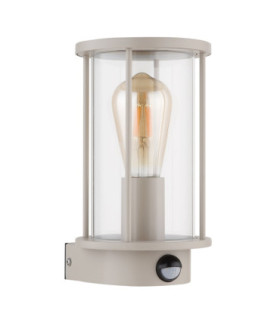 Gracey PIR Outdoor Wall Lantern Matt Sand Colour  1x E27-2