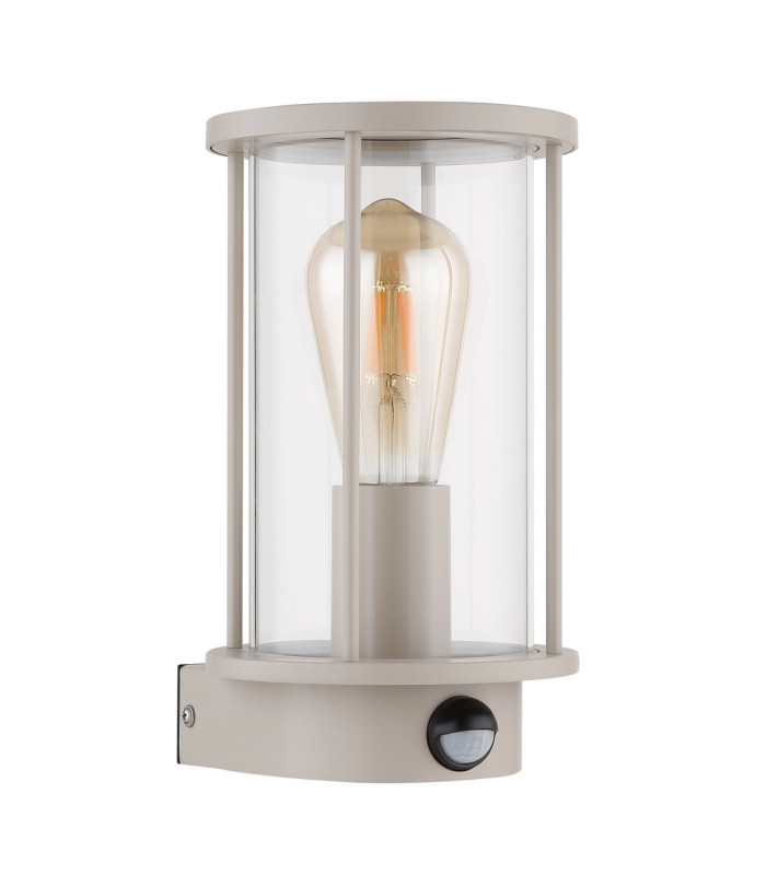 Gracey PIR Outdoor Wall Lantern Matt Sand Colour  1x E27-2