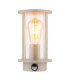 Gracey PIR Outdoor Wall Lantern Matt Sand Colour  1x E27-3