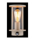 Gracey PIR Outdoor Wall Lantern Matt Sand Colour  1x E27-5