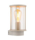 Gracey Outdoor Wall Lantern Matt Sand Colour  1x E27-1