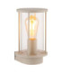 Gracey Outdoor Wall Lantern Matt Sand Colour  1x E27-6