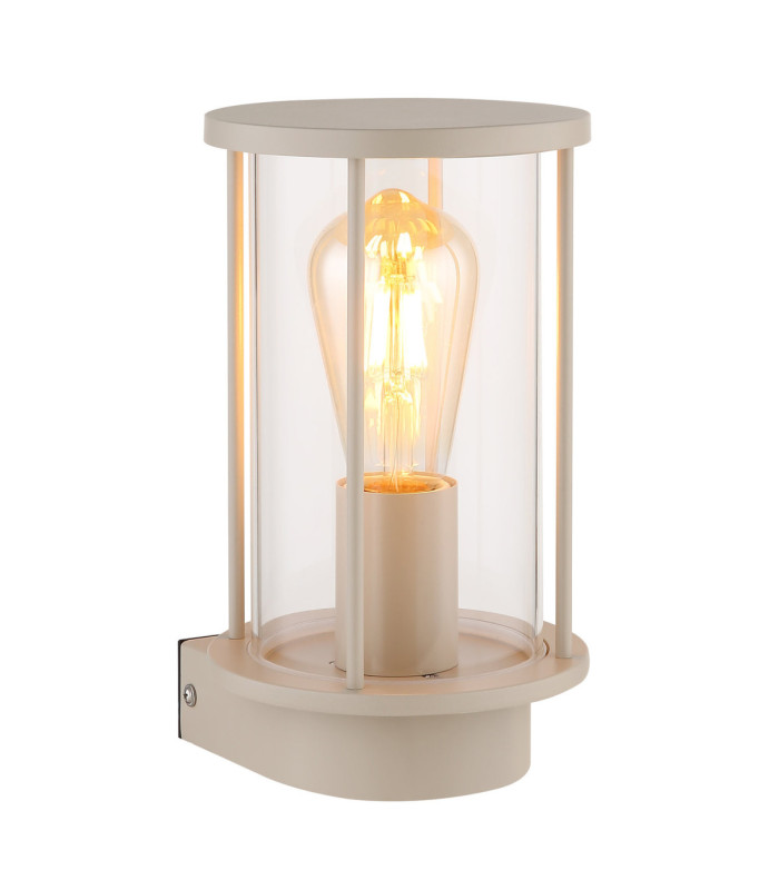 Gracey Outdoor Wall Lantern Matt Sand Colour  1x E27-6