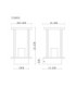 Gracey Outdoor Wall Lantern Matt Sand Colour  1x E27-8