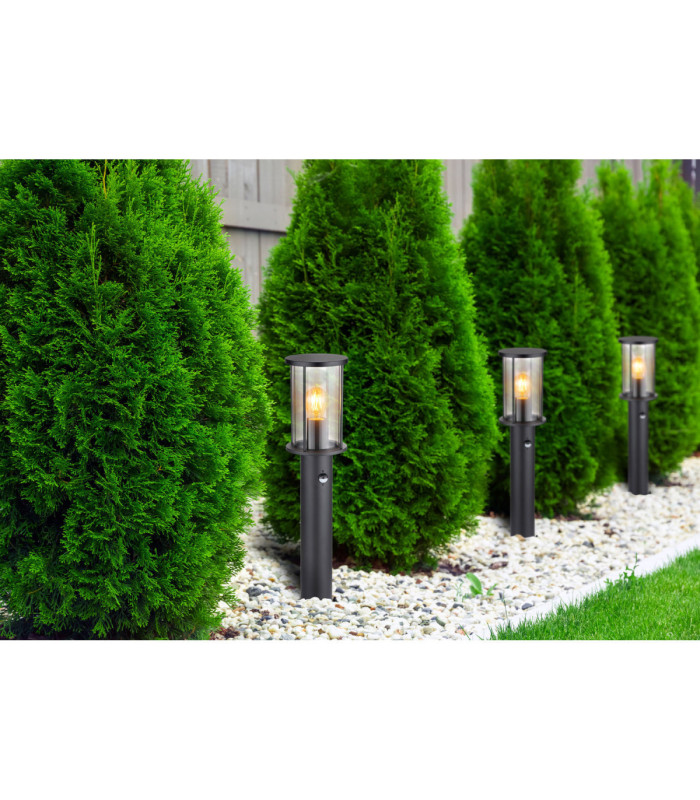 Gracey PIR
60cm Outdoor Bollard Matt Black 1x E27-4