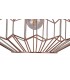 Medium Caged Ceiling Pendant, 1 x E27, Antique Copper, Black - 8