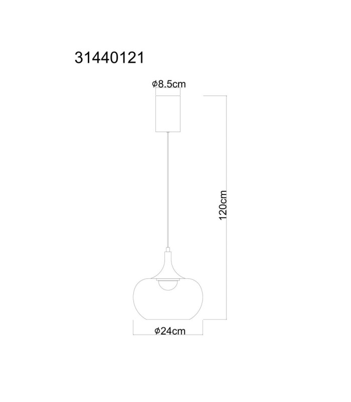Lui Integrated LED Dome Pendant Ceiling Light Matt Nickel 3000K-6