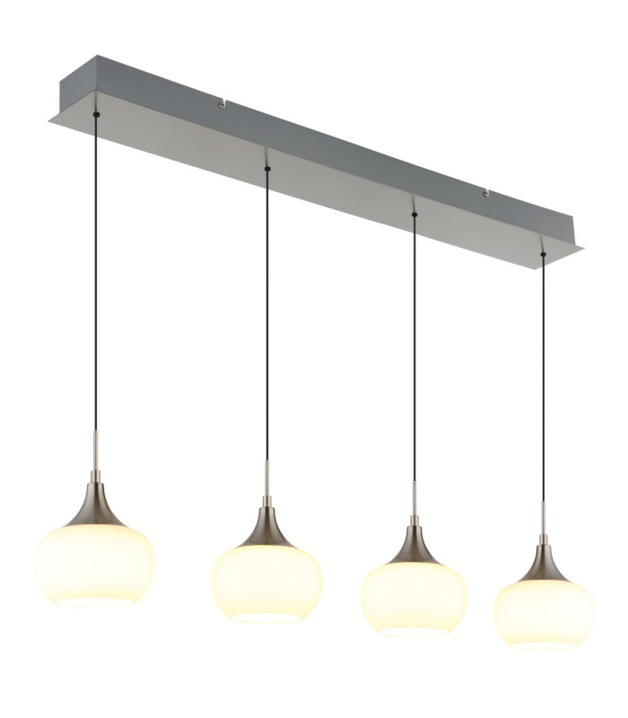 Lui Integrated LED Bar Pendant Ceiling Light Matt Nickel 3000K-1