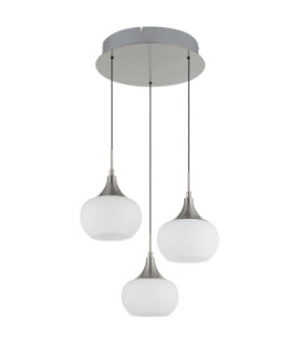 Lui Integrated LED Cluster Pendant Ceiling Light Matt Nickel 3000K-2