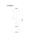 Lui Integrated LED Cluster Pendant Ceiling Light Matt Nickel 3000K-6