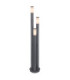 Boston 170cm Outdoor Bollard Anthracite 3x E27-1
