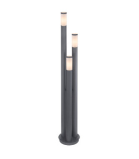 Boston 170cm Outdoor Bollard Anthracite 3x E27-1