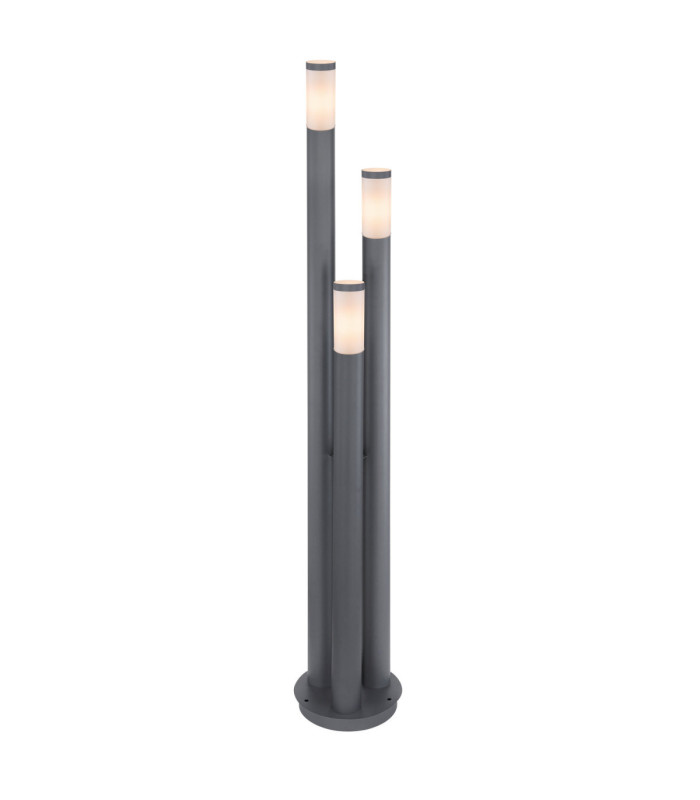 Boston 170cm Outdoor Bollard Anthracite 3x E27-1
