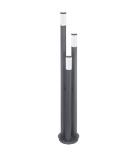 Boston 170cm Outdoor Bollard Anthracite 3x E27-2