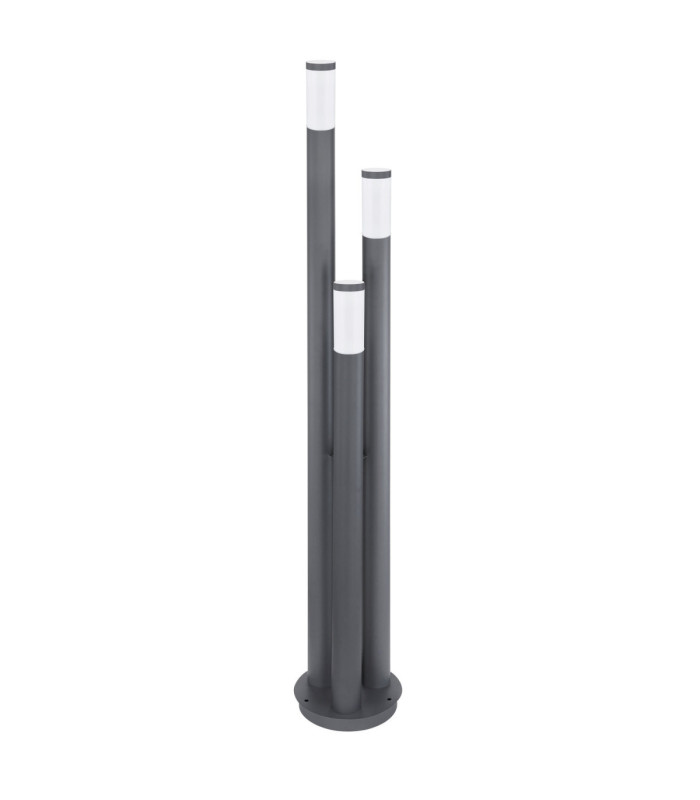 Boston 170cm Outdoor Bollard Anthracite 3x E27-2
