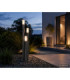Boston 170cm Outdoor Bollard Anthracite 3x E27-4